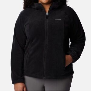 women’s columbia benton springs full zip fleece hoodie!